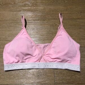 Pink Padded Sports Bra